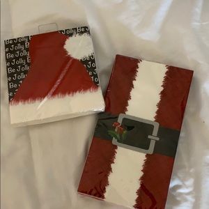 Pier 1 Christmas Santa cocktail & Buffet Napkins